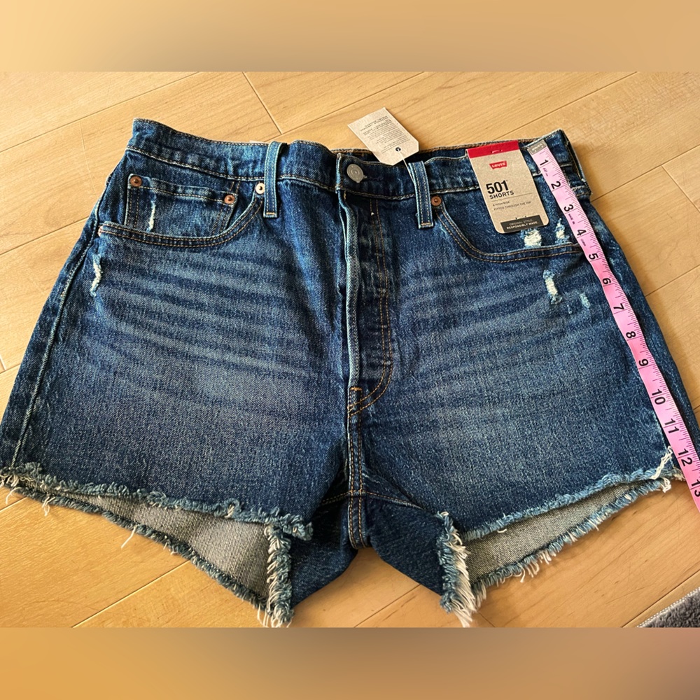 Levi's Blue Jean Shorts